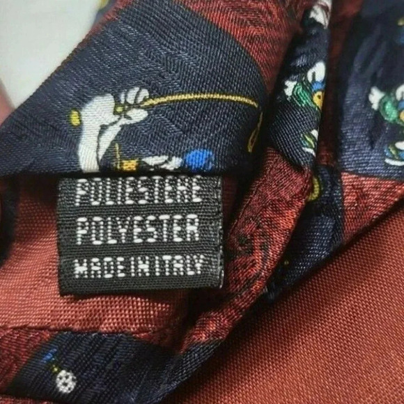 Golf Tie Mickey Unlimited Disney Men’s Tie Donald Duck - Picture 6 of 7